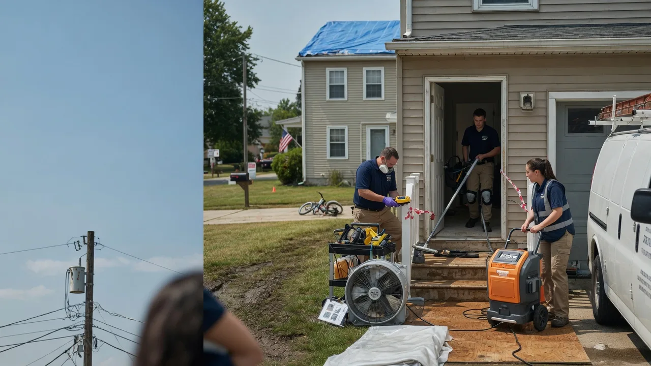 Water Damage Repair in Lynnville, IN near me
